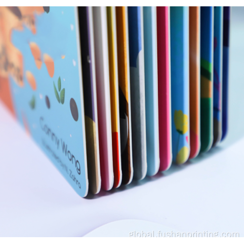 China Custom Design Full color Children Board Book Supplier